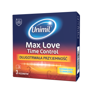 Unimil Max Love Time Control 3 szt.